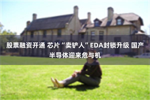 股票融资开通 芯片“卖铲人”EDA封锁升级 国产半导体迎来危与机